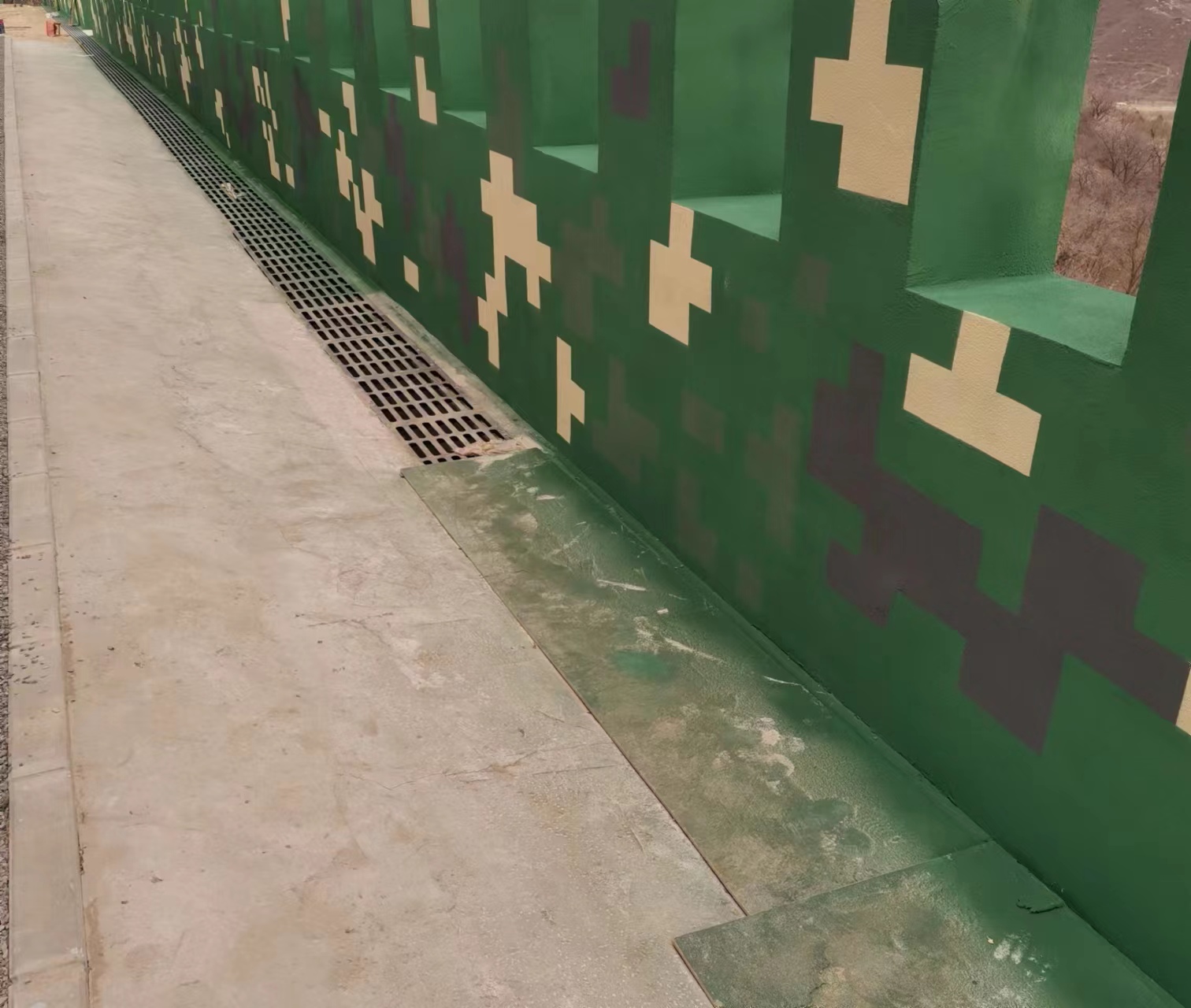 长治围墙迷彩喷涂,数迷彩漆